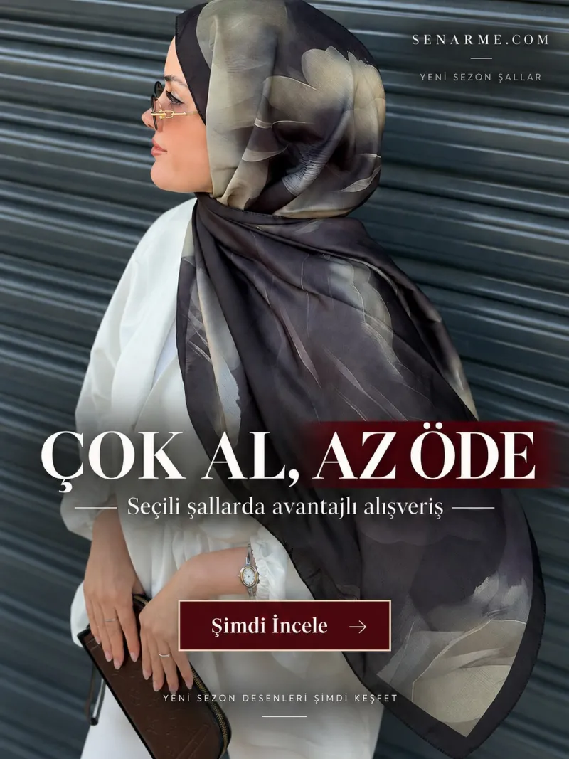 Çok Al Az Öde — yeni sezon desenli şal koleksiyonu