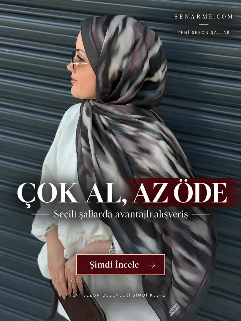 Çok Al Az Öde — soft pamuk şal modelleri