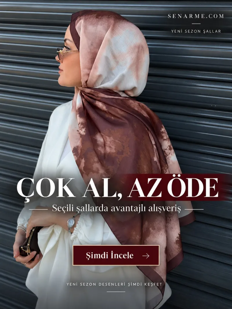 Çok Al Az Öde — jakar desenli şal koleksiyonu