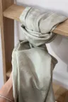 Kazayağı Desen İpeksi Jakar Şal - Fildişi küçük görsel 2