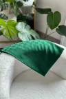 Kazayağı Desen İpeksi Jakar Şal - Zümrüt küçük görsel 1