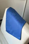Dokuma Jakar Etnik Desen Şal - İndigo Mavi küçük görsel 1