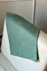 Dokuma Jakar Etnik Desen Şal - Su Yeşili küçük görsel 1