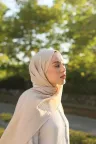 Organic Cotton Comfort Şal - İğde küçük görsel 1