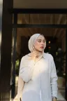 Organic Cotton Comfort Şal - İğde küçük görsel 2